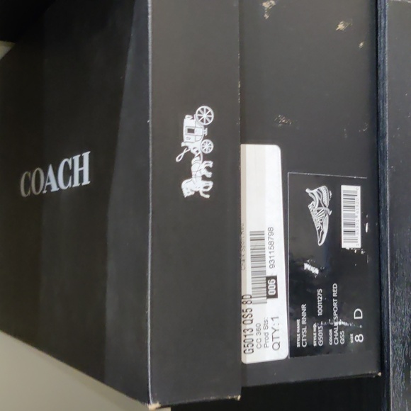 New! Citysole Runner 🏃♂️ ♥️ Chalk Sport Red, Men's Size 8 - Picture 7 of 14